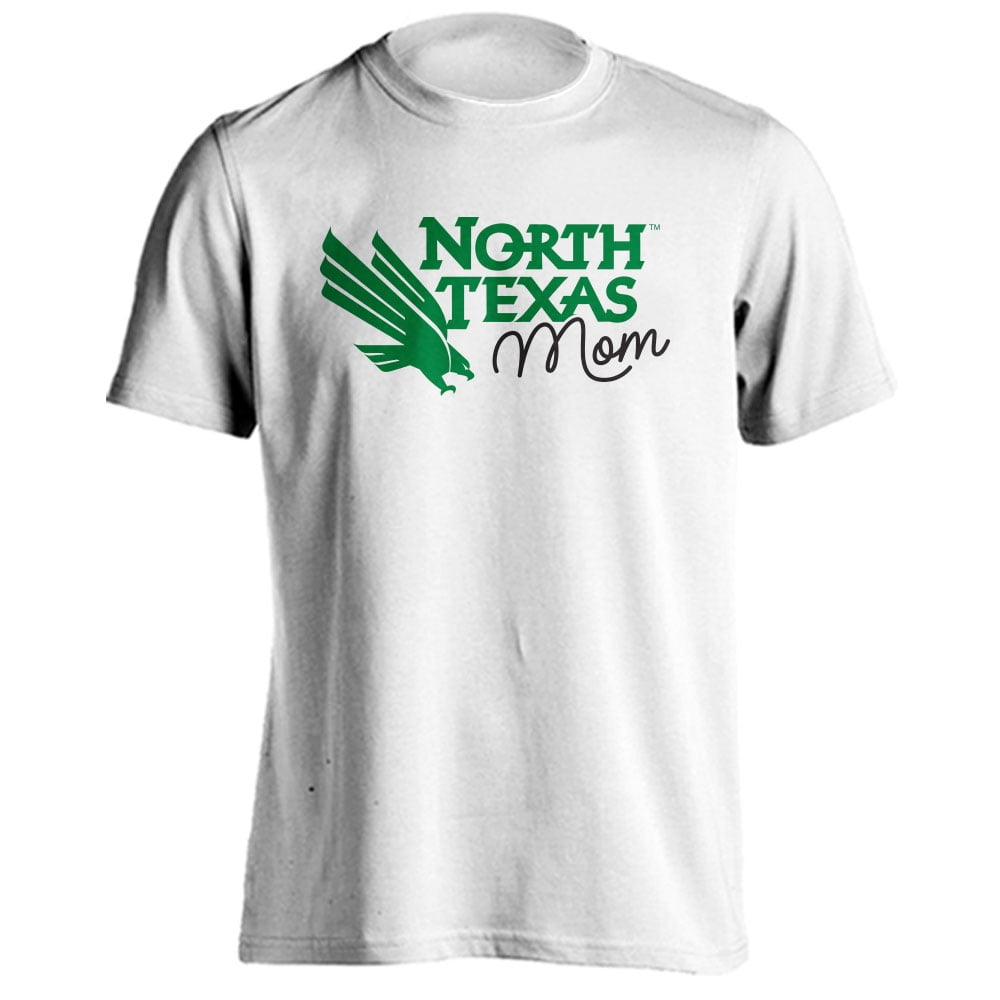 North Texas Mean Green Proud Mom T-Shirt – Charcoal Heather, Comfort Fit, Officially Licensed