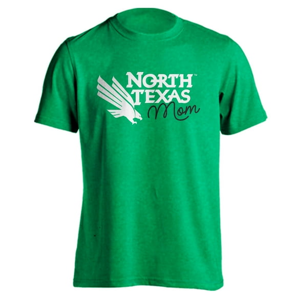 North Texas Mean Green Proud Parent Mom Short Sleeve T-Shirt