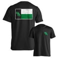 thumbnail image 1 of North Texas Mean Green Texas State Flag Short Sleeve T-Shirt, 1 of 1
