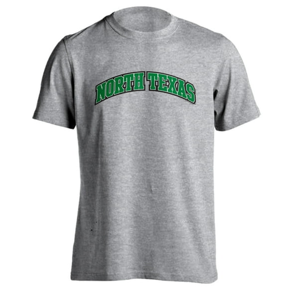 North Texas UNT Classic Arch Wordmark Athletic Heather Short Sleeve T-Shirt