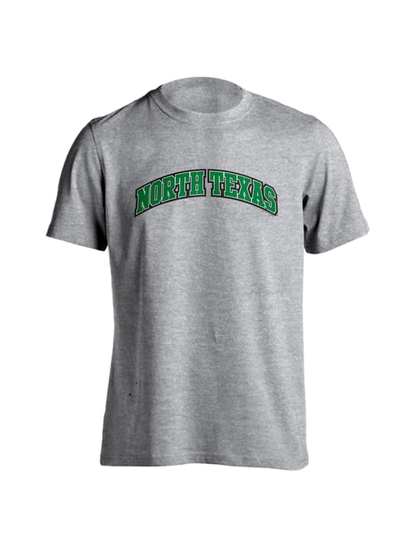North Texas UNT Classic Arch Wordmark Athletic Heather Short Sleeve T-Shirt