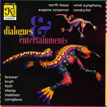 North Texas Wind Symphony - Kraft/Toch/Stamp : Dialogues & Entertainments - Music & Performance - CD