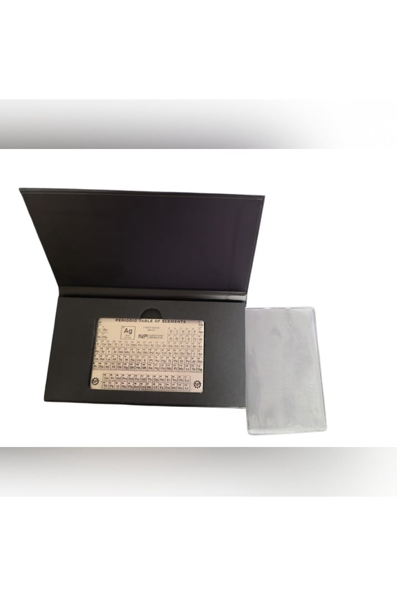 s Periodic Table 1 oz Silver Card w/Sleeve & Box