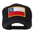 thumbnail image 1 of North and South America Flag Embroidered Patch Cap - Chile OSFM, 1 of 5