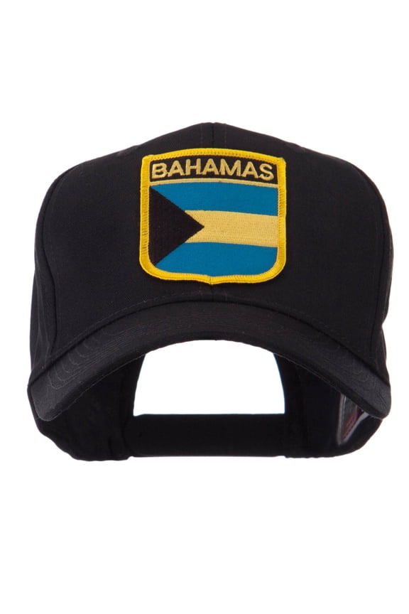 North and South America Flag Shield Patch Cap - Bahamas OSFM