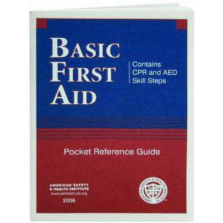 First Aid Instruction Booklet