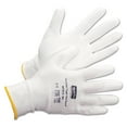 thumbnail image 1 of North by Honeywell Light Task Plus II Polyurethane-Coated Gloves, 10, White, 1 of 5