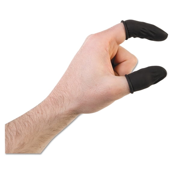 North by Honeywell Nitrile Anti-Static Finger Cots, Rolled, X-Large, White