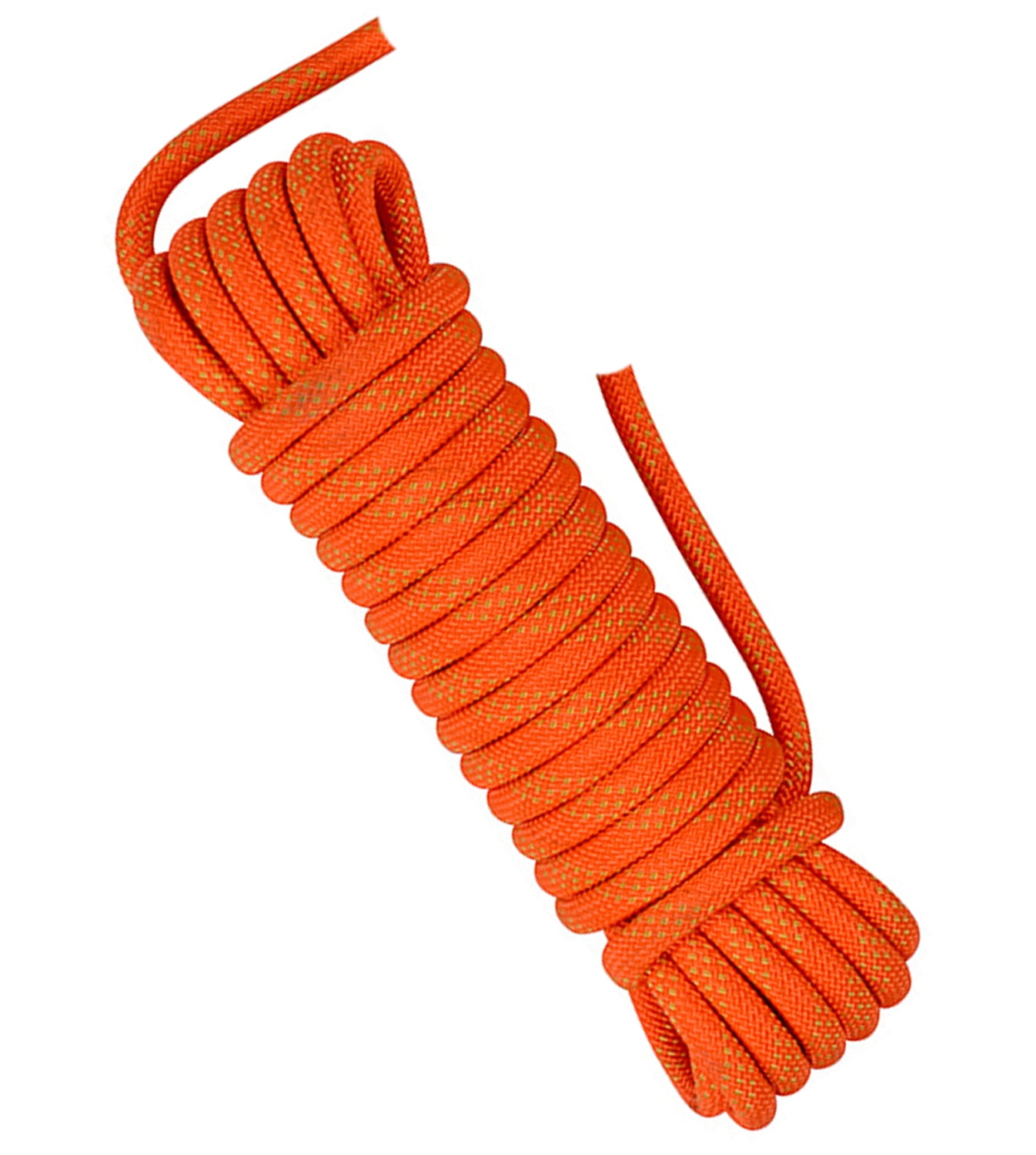 NorthPada High Strength Polyester Rope Arborist Bull Rope, Static Safety  Rock Climbing Rope, Fire Rescue Escape Rope, Tree Cutting/ClimbingRope,  Hoist Rigging Line 98 FT 3/8 inch Orange 
