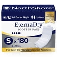 thumbnail image 1 of NorthShore EternaDry Booster Pad Diaper Doublers with Adhesive, Small, Case/180 (6/30s), 1 of 8