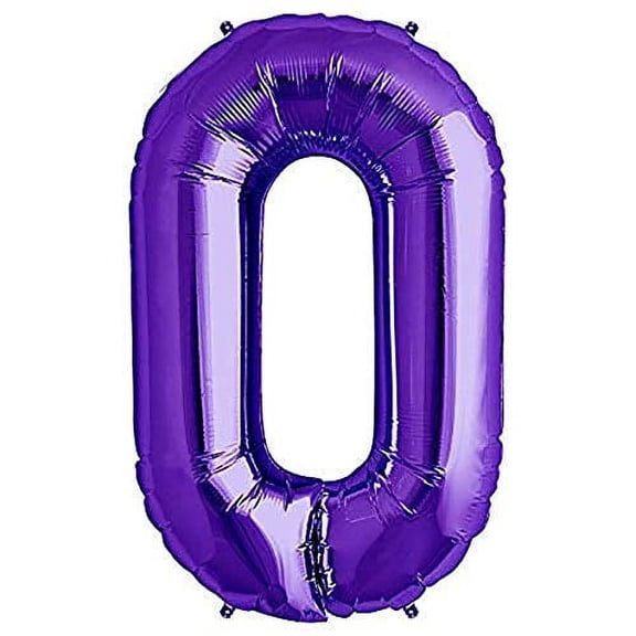 NorthStar 000144 Number 0-Purple, 34"