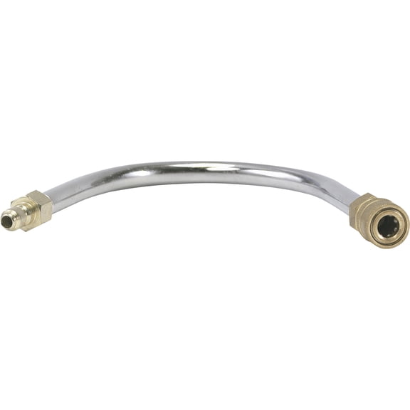 NorthStar 12in. Chrome Gutter Cleaner Pressure Washer Attachment, 4000 PSI, 10.5 GPM, 3/8in. Connector