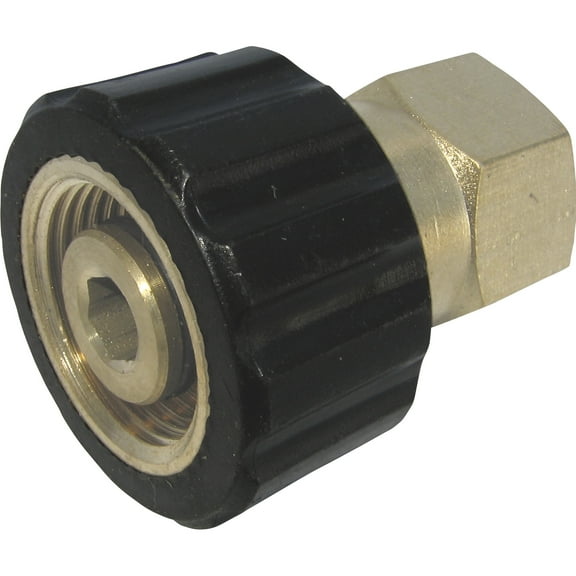NorthStar Female Thread-On Coupler, 3/8in. x M22, 4000 PSI