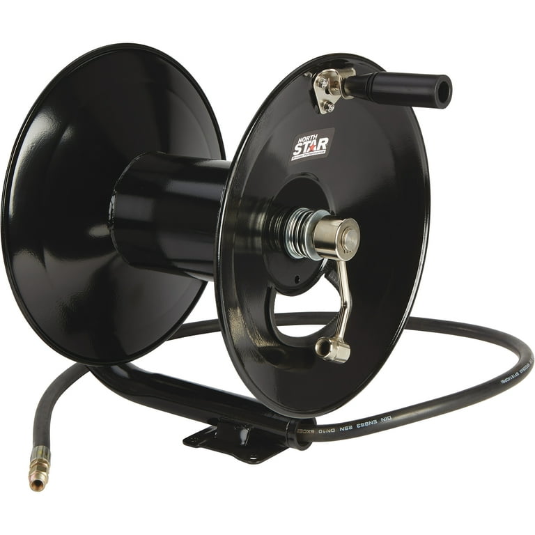 Gorilla 150 ft. Aluminum Zero-Rust Upright Hose Reel 