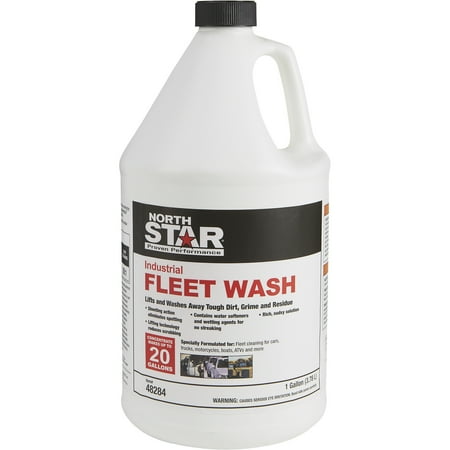 NorthStar Pressure Washer High-Performance Fleet Wash Concentrate, 1-Gallon, Model# NSFW1