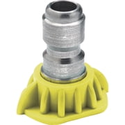 NorthStar 1/4in. Pressure Washer Quick-Couple Spray Nozzle, Size 3.0, 15  Spray, SS