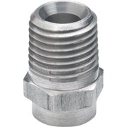 NorthStar Pressure Washer Spray Nozzle, 1/4in. NPT-M, Size 4.0, 15  Spray, SS
