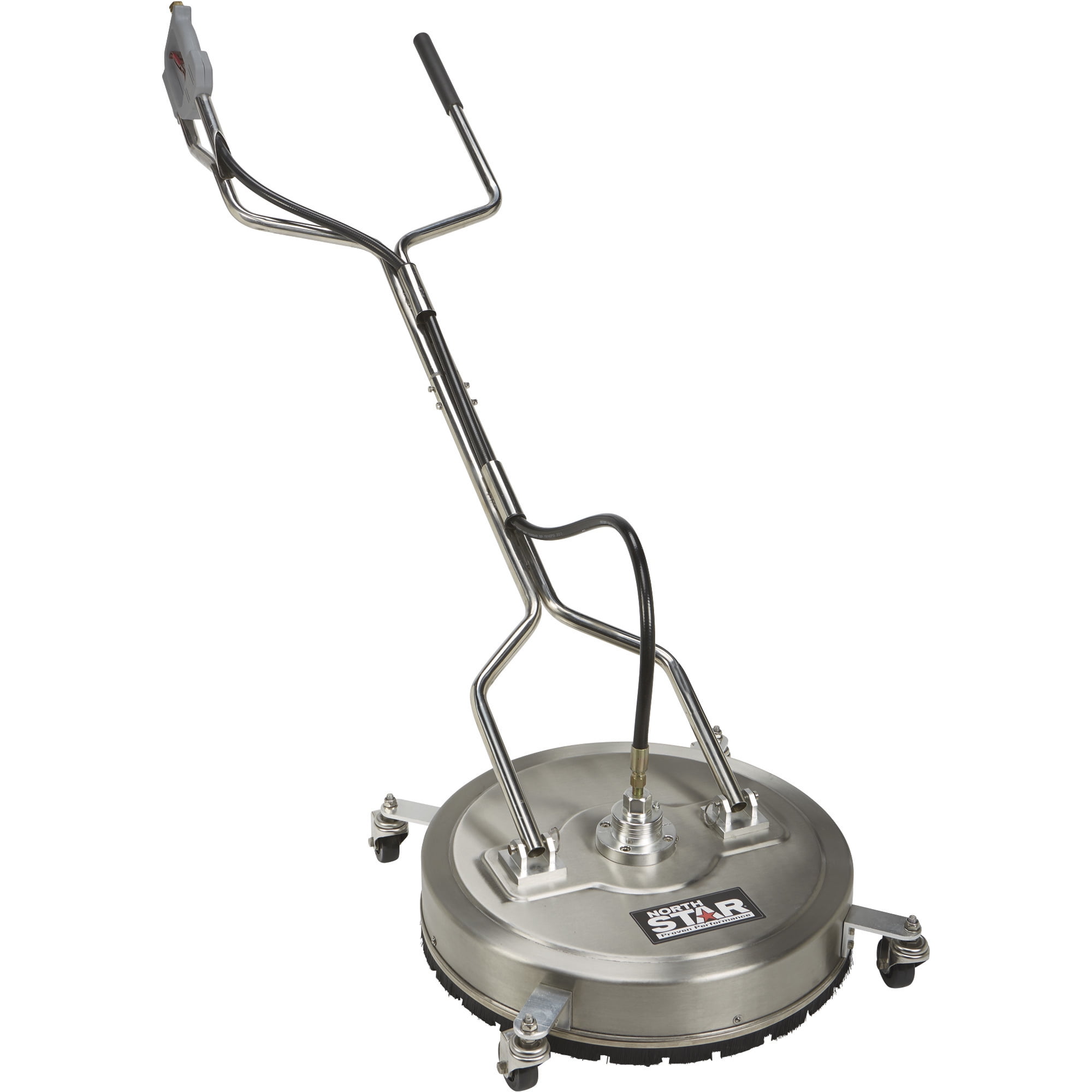 Heavy-Duty Stainless Steel Pressure Washer Surface Cleaner, 22in