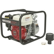 NorthStar Self-Priming Semi-Trash Water Pump, 2in. Ports, 10,010 GPH, 5/8in. Solids Capacity, 163cc Honda GX160 Engine