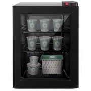 Northair 2.1 Cu Ft Countertop Display Glass Door Freezer with LED Light Perfect for Ice Cream at POS