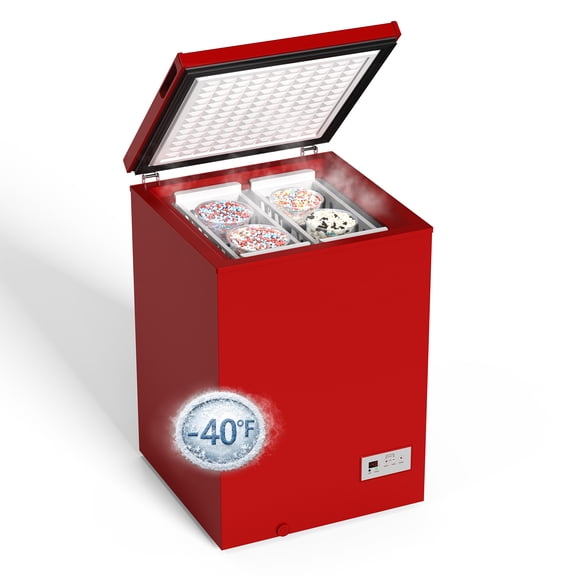 Northair -40°F Low Temperature Chest Freezer for Specialty Frozen Foods, Watch Parties, Entertainment Rooms & Small Businesses