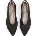 thumbnail image 1 of Northblanc Flats for Womens Pointed Toe Ballet Flats with Bow Comfortable Knit Dressy Flats, 1 of 8