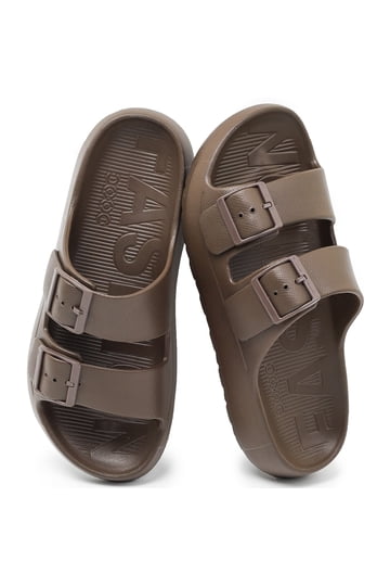 Mens Slides in Mens Sandals | Brown - Walmart.com display picture 2