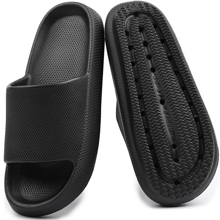 Ultra Soft Cushion Slides | Lightweight Comfort Slippers Unisex Amazon.com | CLOUD SLIDES Ultra Soft Non Slip Cushion House  main image 2