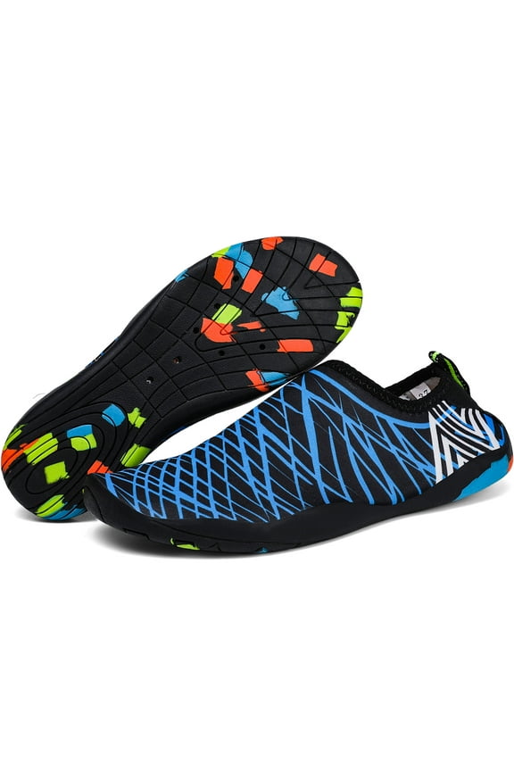 Water Shoes for Women Men Quick-Dry Aqua Yoga Socks Swim Beach Barefoot Footwear with Breathable Non-Slip