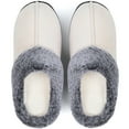 thumbnail image 1 of Northblanc Women's Fuzzy Memory Foam Slippers Fluffy Winter House Shoes Indoor and Outdoor, 1 of 8