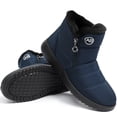 thumbnail image 1 of Northblanc Womens Warm Faux Fur Lined Winter Snow Boots Waterproof Ankle Boots Outdoor Booties Comfortable Shoes, 1 of 8