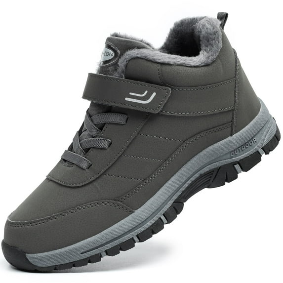 Northblanc Womens Winter Snow Boots Outdoor Hiking Boots Warm Fur Lined Waterproof Anti-Slip Ankle Booties for Walking