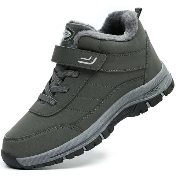 Northblanc Womens Winter Snow Boots Outdoor Hiking Boots Warm Fur Lined Waterproof Anti-Slip Ankle Booties for Walking