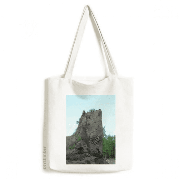 Northeast Square Boulder Tote Canvas Bag Shopping Satchel Casual Handbag