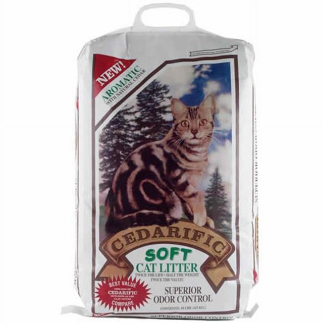 Northeastern Cedarific Natural Kitty Cat Litter, 15Lb, Superior Odor