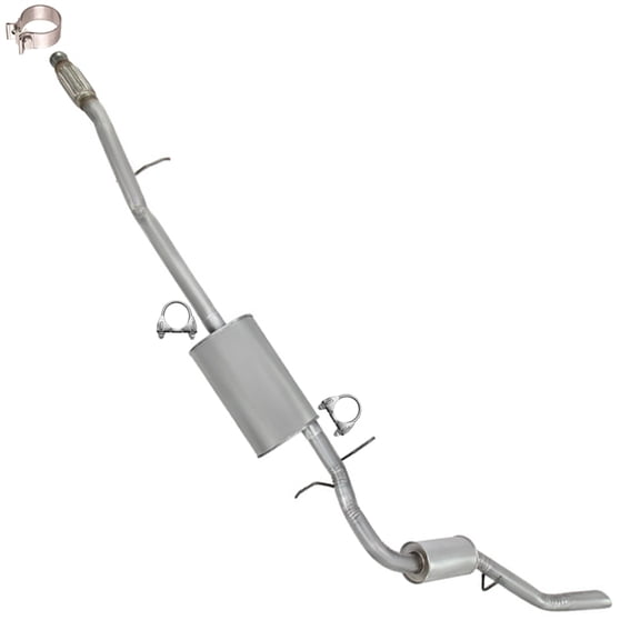 Northeastern Exhaust Extension Pipe Muffler Tail Pipe Kit Fits 20142018 Chevy Silverado 1500 & GMC Sierra 1500 4.3L 5.3L