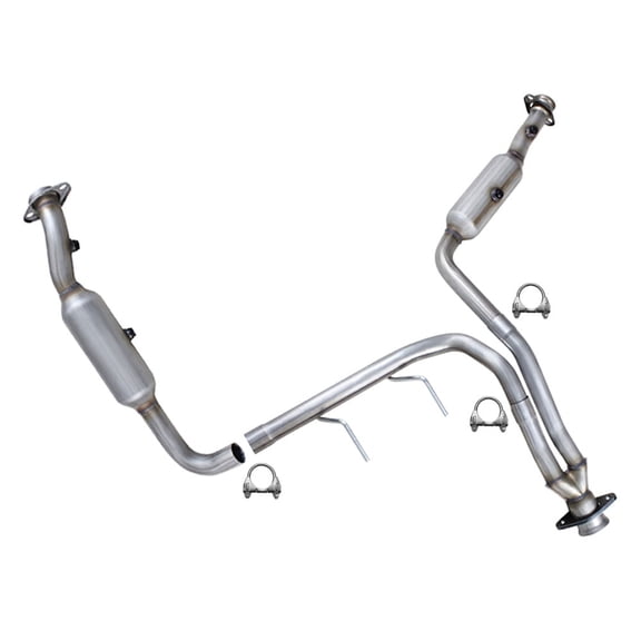 Northeastern Exhaust Driver & Passenger Side Catalytic Converter Fits 2011-2014 Ford F-150 3.7L - Direct Fit EPA-Approved | Stainless Steel System Kit