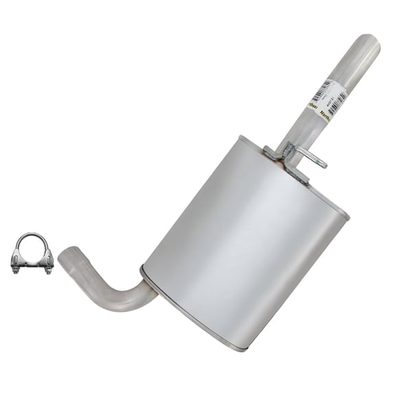 Northeastern Exhaust Driver Side Muffler Fits 2010-2012 Ford Fusion 3.5L (FWD Models Only) - Direct Fit | Stainless Steel
