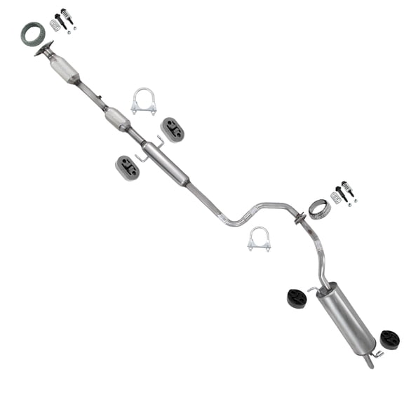 Northeastern Exhaust EPA-Approved Complete Exhaust System Fits 2004-2009 Toyota Prius 1.5L - Direct-Fit Automotive Replacement Part | Includes Clamp, Gaskets & Bolt Kit