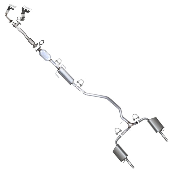 Northeastern Exhaust EPA Approved Complete Exhaust System Fits 2006 Zephyr & 20062007 Milan 3.0L
