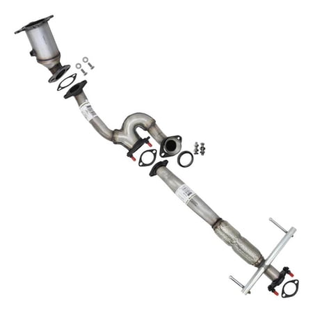Northeastern Exhaust | Stainless Steel Catalytic, Front Y-Pipe & Flex Pipe Exhaust System Kit Fits 2007 Mazda CX-9 3.5L & 2008-2012 Mazda CX-9 3.7L SUV - Direct Fit with EPA-Approved
