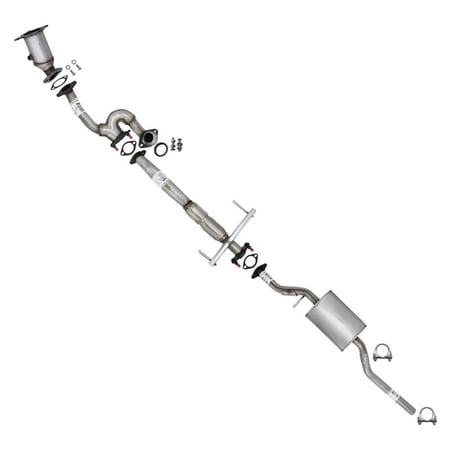 Northeastern Exhaust | Stainless Steel Driver Side Catalytic, Front Y-Pipe, Flex Pipe & Resonator Exhaust System Kit Fits 2008-2012 Mazda CX-9 3.7L SUV - Direct Fit with EPA-Approved