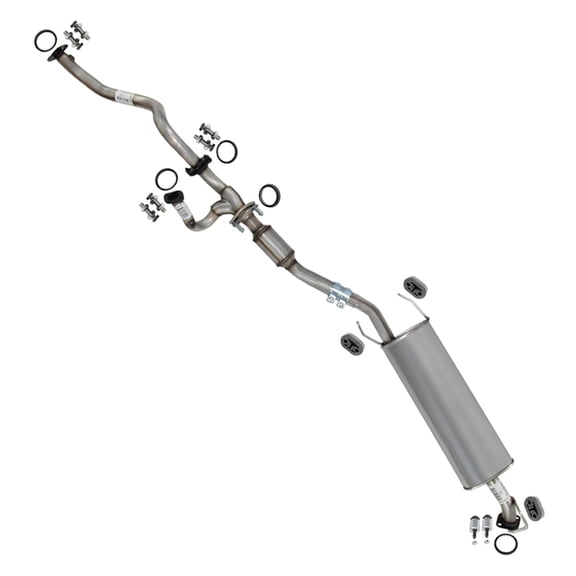 Northeastern Exhaust EPA Approved Front Pipe Y-Pipe Rear Catalytic Muffler Kit Fits 20062010 Toyota RAV4 3.5L Direct Fit