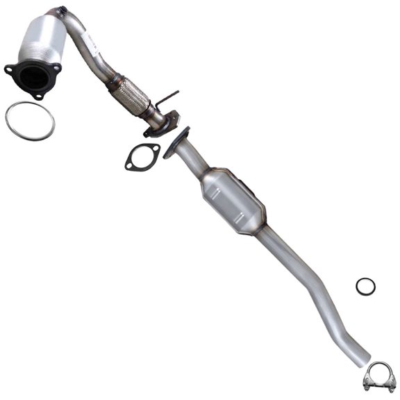 Northeastern Exhaust | EPA Approved Stainless Steel Exhaust Front & Rear Catalytic Converter Kit Fits 20122015 Captiva Sport 2.4L- Direct-Fit Automotive Replacement Part | Includes Gasket &Clamp