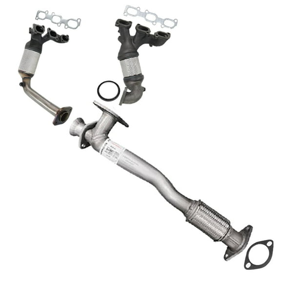 Northeastern Exhaust EPA Pair of Manifold with Front Pipe Kit Fits 2006 Zephyr & 20062007 Milan 3.0L