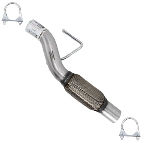 Northeastern Exhaust Flex Pipe Fits 2011-2014 Ford F-150 3.7L - Direct Fit | Stainless Steel