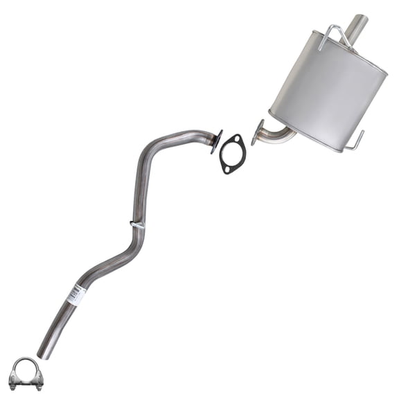 Northeastern Exhaust Intermediate Pipe & Muffler Fits 2010-2019 Subaru Legacy 2.5L - Direct Fit | Stainless Steel | Exhaust System Kit