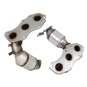 Northeastern Exhaust Pair of Manifold Catalytic Fits 2011-2016 Toyota Highlander & Sienna 3.5L (Highlander 2GR-FE Engine; Sienna AWD Models Only) - Direct Fit EPA-Approved | Stainless Steel System Ki