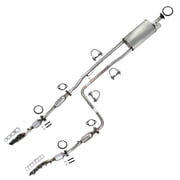Northeastern Exhaust Pair of Manifold & Catalytic, Intermediate Pipe, Muffler Fits 2007-2015 Nissan Titan 5.6L - Direct Fit with EPA-Approved | Stainless Steel Complete System