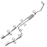 Northeastern Exhaust Pair of Manifold & Catalytic, Intermediate Pipe, Muffler & Tail Pipe Fits 2007-2015 Nissan Titan 5.6L - Direct Fit with EPA-Approved | Stainless Steel Complete System